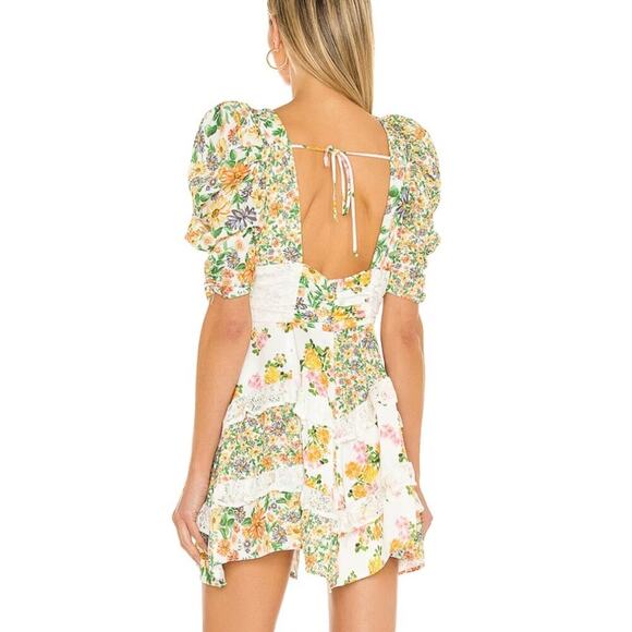 For Love & Lemons Rosalyn Mini Dress - Picture 2 of 11